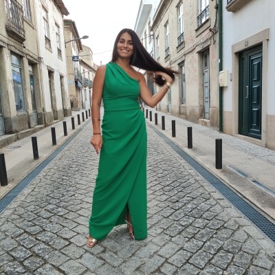 VESTIDO LONGO DE CERIMONIA MONCHO HEREDIA