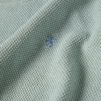 Camisola malha estruturada com gola redonda Lion of Porches