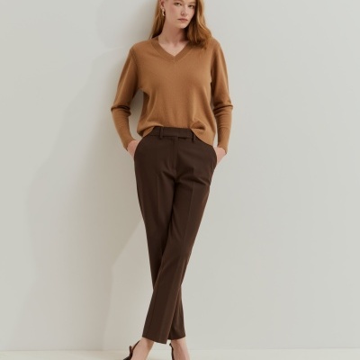 Calças chino clássicas vincadas Lion of Porches