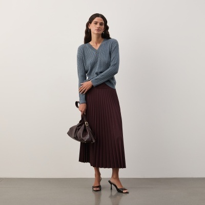 Camisola malha entrançada Decenio