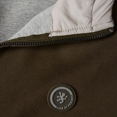 Sweater com Capuz em tecido técnico Lion of Porches