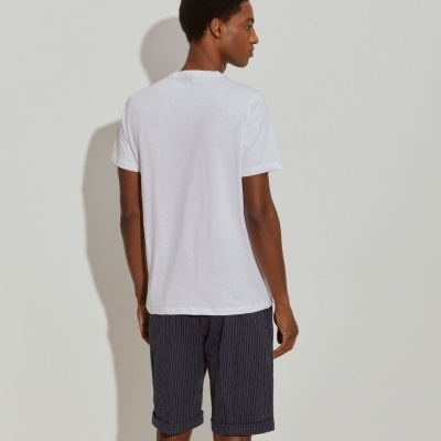 T-shirt de algodão com estampado Lion of Porches