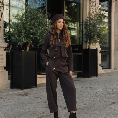 Calça estilo ballon Swallow