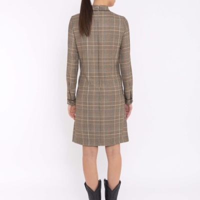 VESTIDO RECTO COM FITAS ARGGIDO