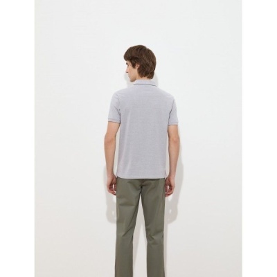 Polo de manga curta em algodão Decenio