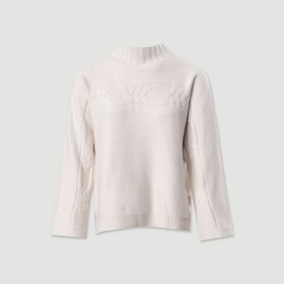 Camisola de malha com entrançado Ferrache