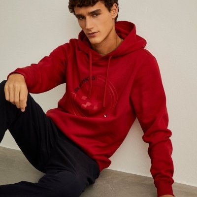 Sweater com capuz Lion of Porches