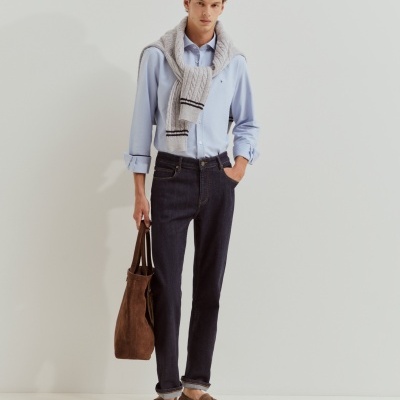 Calças 5 bolsos regular fit Lion of Porches