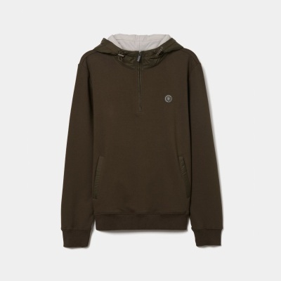 Sweater com Capuz em tecido técnico Lion of Porches