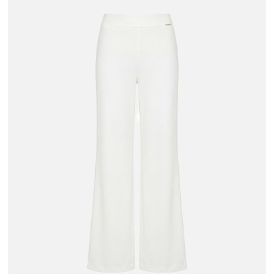 Calça lisa boca de sino Scripta