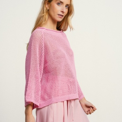 Camisola de malha com decote redondo SMF