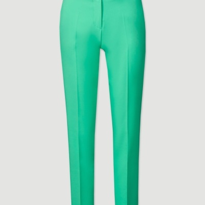 Calça clássica com cinto elástico na costa Ferrache