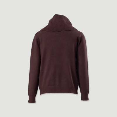 Camisola de malha com gola alta estruturada Ferrache