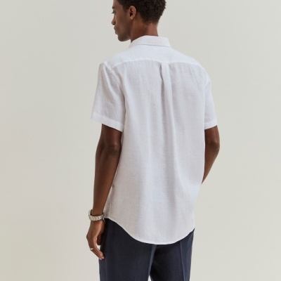 Camisa Regular Fit manga curta Lion of Porches