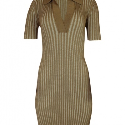 VESTIDO MALHA CANELADA SAHOCO