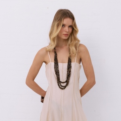 Vestido midi Swallow