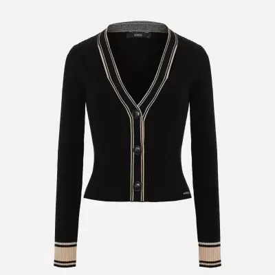 Casaco com detalhes nas mangas e gola Scripta