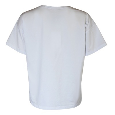 T-SHIRT CORAÇÕES BORDADOS SAHOCO