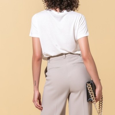 Calças cinta subida Flora Sustainable Ana Sousa