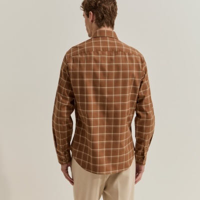 Camisa xadrez slim fit Lion of Porches