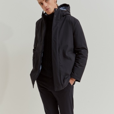 Parka acolchoada com capuz Lion of Porches