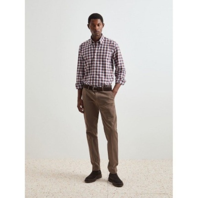 Camisa regular fit ao xadrez Decenio