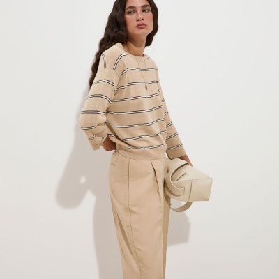 Camisola de malha às riscas Decenio