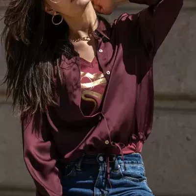 CAMISA COM AJUSTADORES FOURSOUL