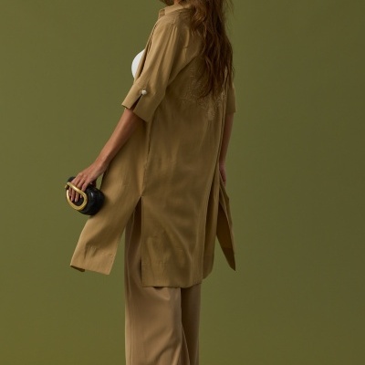 Kimono bordado nas costas Swallow Collection