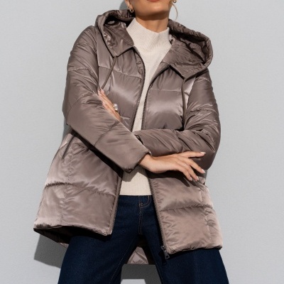 Parka acolchoada com capuz Ferrache