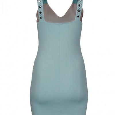 VESTIDO JUSTO COM BRILHO Sahoco