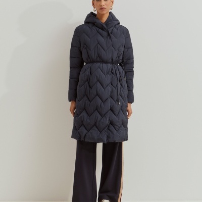 Blusão Acolchoado Comprido Lion of Porches