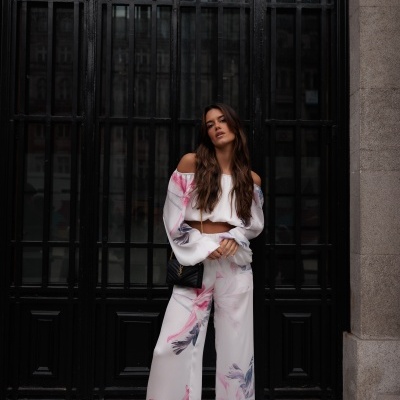 Calça fluida Swallow