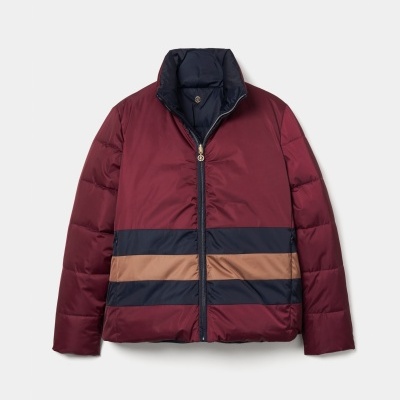 Blusão reversível com contraste de cores Lion of Porches