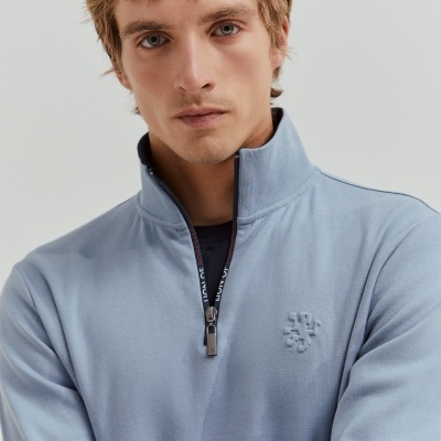 Camisola com fecho Lion of Porches