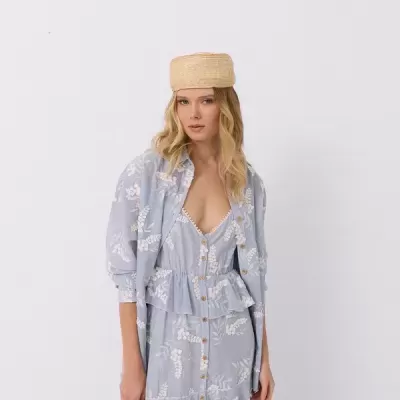 Camiseiro Stripe Blue Swallow