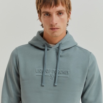 Sweater de algodão com capuz Lion of Porches