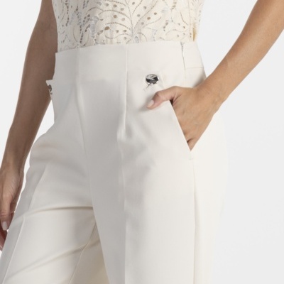 CALÇAS STRAIGHT DE FATO ANA SOUSA