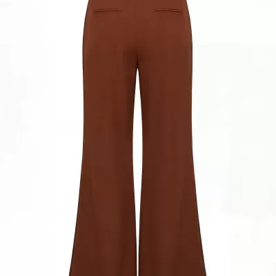 Calças Wide Leg Pregas Sahoco