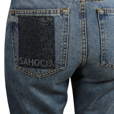 JEANS STRAIGHT CINTURA SUBIDA SAHOCO