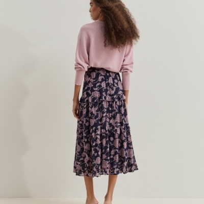 Saia com folhos Lion of Porches