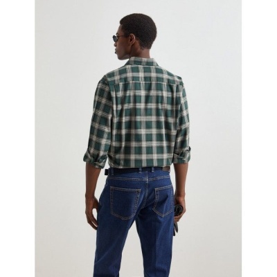 Camisa Regular Fit aos Quadrados Decenio