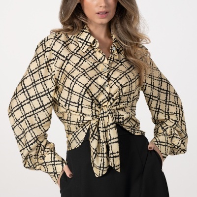 Blusa com toque de seda Ana Sousa