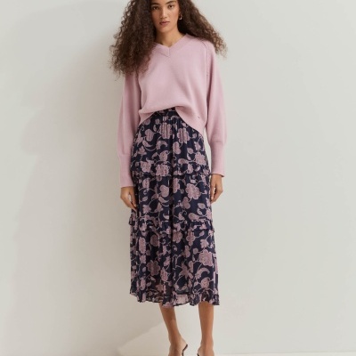 Saia com folhos Lion of Porches