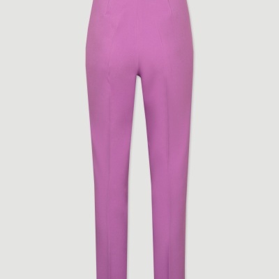 Calças clássicas detalhe metálico Ferrache