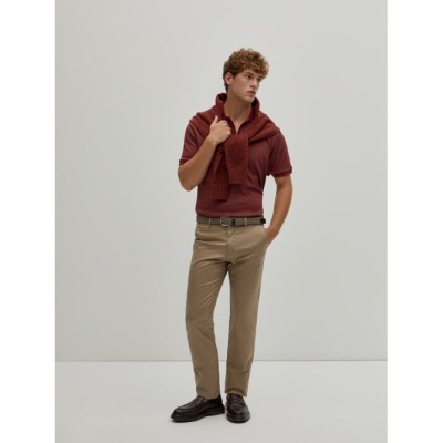 Calças chino slim fit Decenio