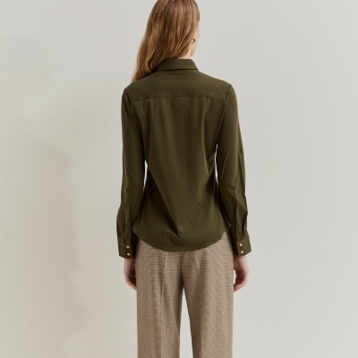 Camisa de malha de algodão Lion of Porches