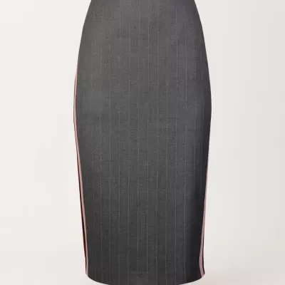 Saia Lápis com Faixas Laterais Sahoco