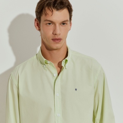 Camisa de algodão regular fit Lion of Porches