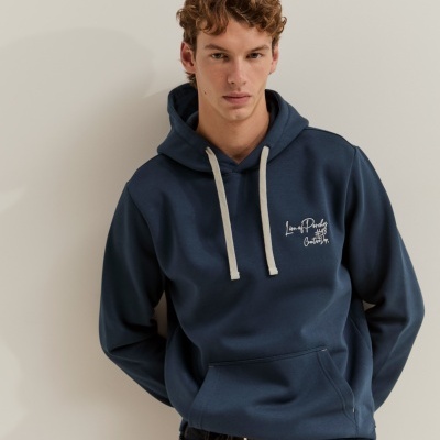 Sweater com capuz Lion of Porches